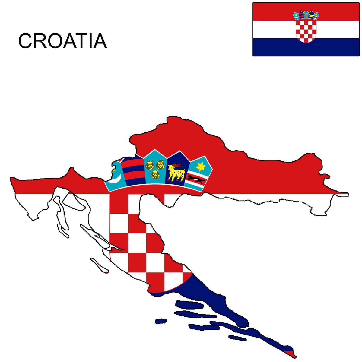 kwoasi kat jeyografik drapo