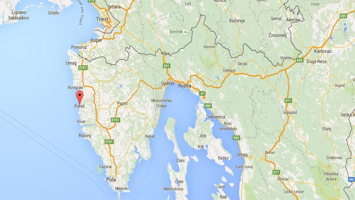 kat jeyografik nan porec nan kwasi 