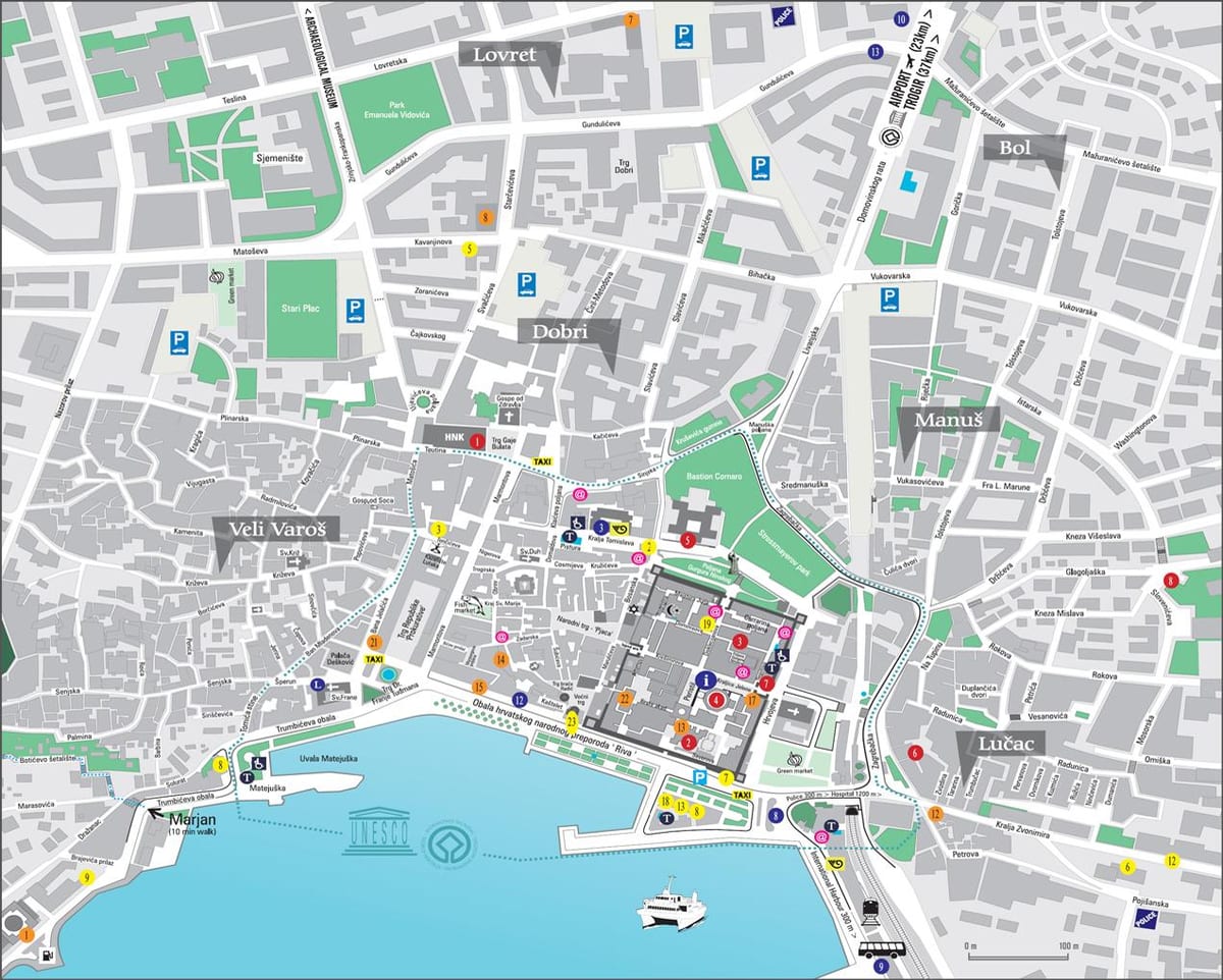 kat jeyografik nan vil la fin vye granmoun fann kwoasi