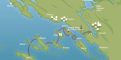 Adriyatik kòt kwoasi kat jeyografik