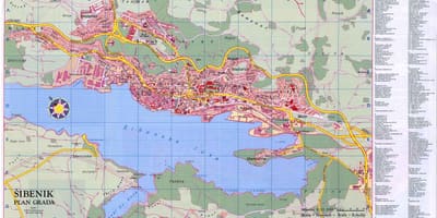 Kat jeyografik nan kwoasi, sibenik